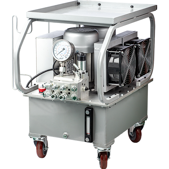 Double Engine High Speed Hydraulic Pump