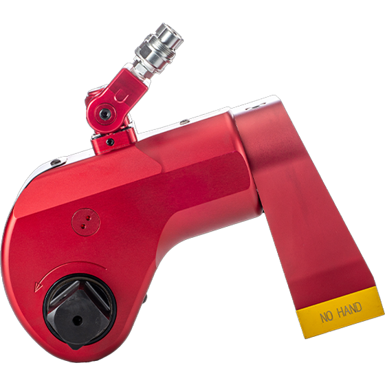 Square drive hydraulic torque wrench