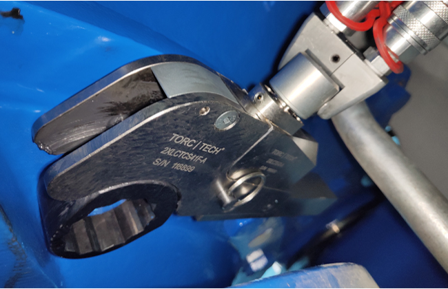 Low Profile Hydraulic Torque Wrench