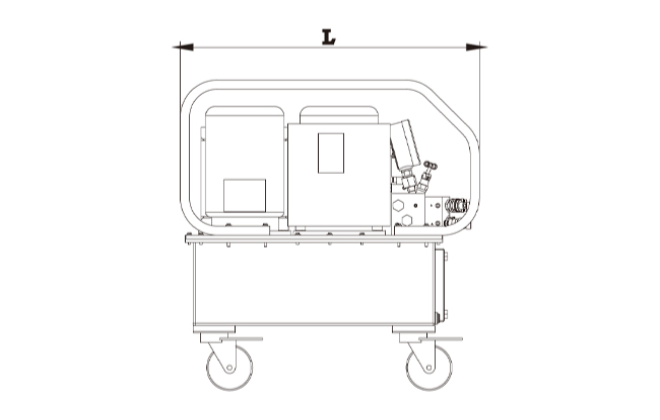 Double Engine High Speed Hydraulic Pump
