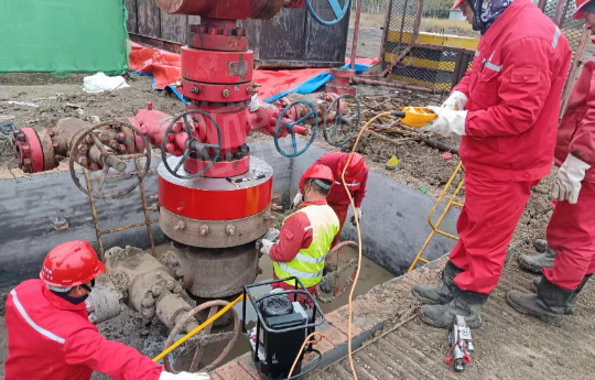 WREN Hydraulic | Hollow Hydraulic Torque Wrench, Petroleum Pipeline Equipment Trial