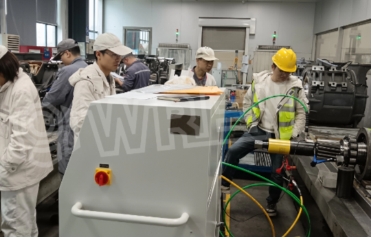 WREN Hydraulics | On-Site Training for Pinion Gear Automatic Assembly System